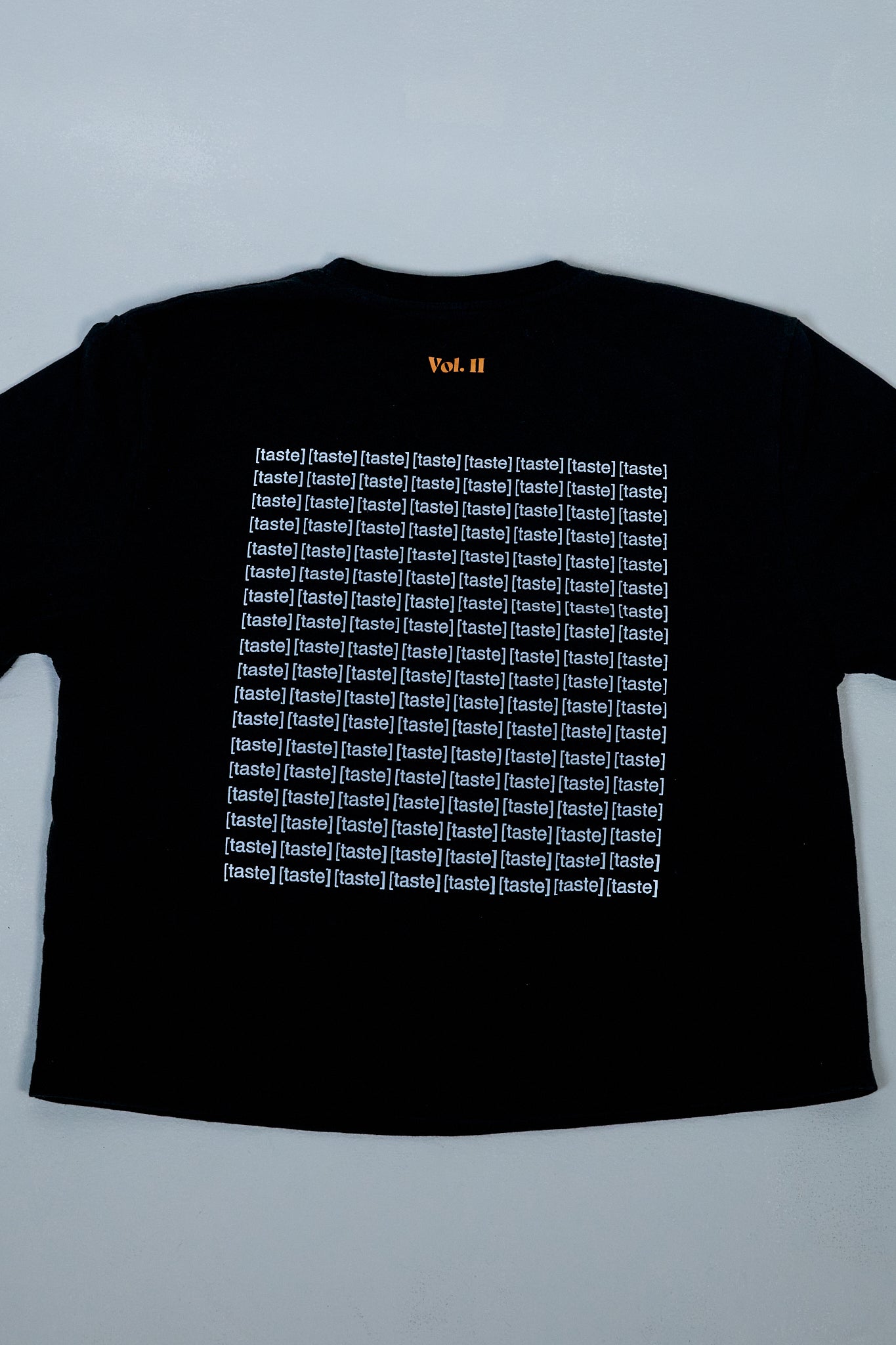 [taste] Cropped Tee - Black